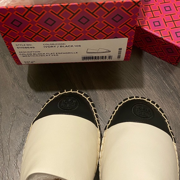 NEW Tory Burch Color block espadrille - Picture 2 of 2